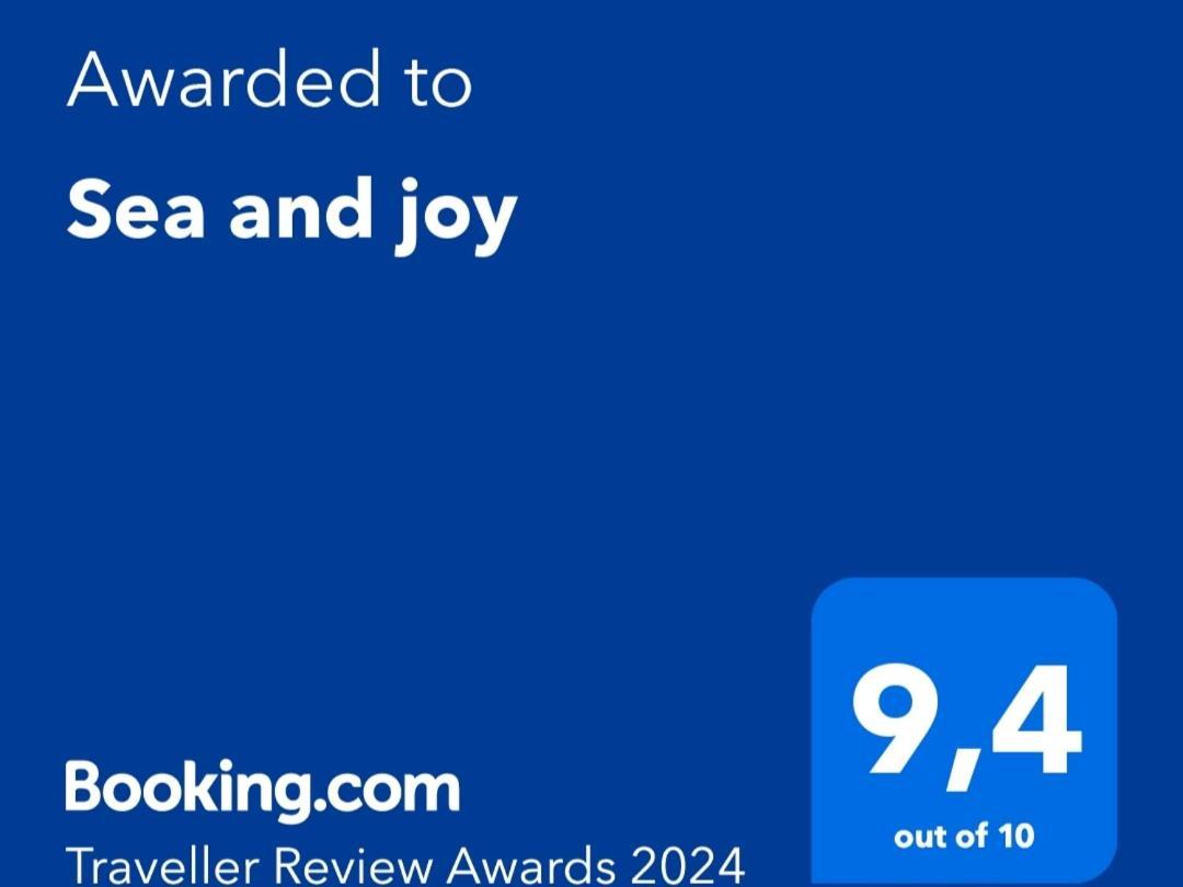 Sea And Joy Apartman Nea Iraklitsa Kültér fotó